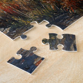 Rustiek Boerderij en stroomlandschap Legpuzzel (Zijkant)
