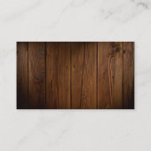 Rustiek Boerderij Hout, String Lights, RSVP reager Informatiekaartje (Achterkant)