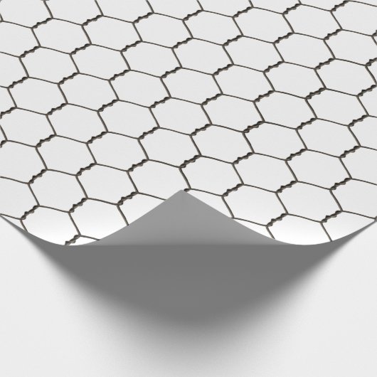 Rustiek Boerderij kipdraad inpakpapier (Hoek)