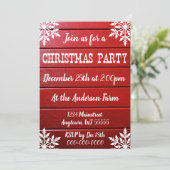 Rustiek Boerderij Landelijke Boerderij Kerstdag Di Kaart (Staand voorkant)