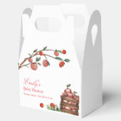 Rustiek Boerderij lieveheersbeestje Apple Girl Bab Bedankdoosjes (Geopend)