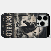 Rustiek Boerderij met een paard Case-Mate iPhone Case (Achterkant (horizontaal))