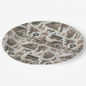 rustiek Boerderij Papieren Bordje (Gekanteld)