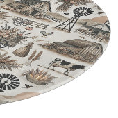 rustiek Boerderij Snijplank (Hoek)