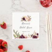 Rustiek Boho Kleurrijk Bloemen Vrijgezellenfeest Servet (Insitu)