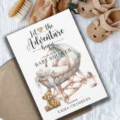 Rustiek Boho Nursery Baby shower Genderneutraal Kaart