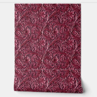 Rustiek Bordeaux bewerkt leer