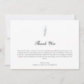 Rustiek Bos en Mountain Flat Dank u kaart (Voorkant)