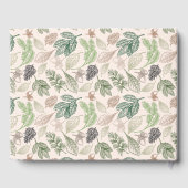 Rustiek bos familiereünie Gastboek Gastenboek (Achterkant)