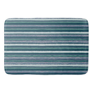Rustiek Bos Green Stripes Art van Heva Weva Badmat