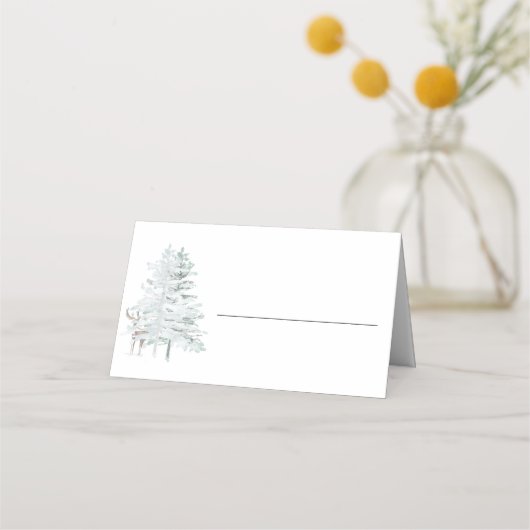 Rustiek bosgebied Herten Blank Plaatskaartje (Voorkant)