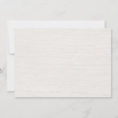 Rustiek bosgebied schattig bosdieren baby shower kaart (Achterkant)