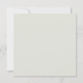 Rustiek Botanisch groen Hout gesneden Salie Bruilo Kaart (Achterkant)