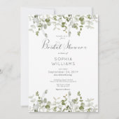 Rustiek botanisch groen Vrijgezellenfeest Kaart (Voorkant)