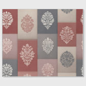 rustiek botanisch inpakpapier |  blok PR (Vlak)