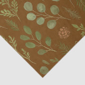 Rustiek Botanisch Weefselpapier – Pine & Eucalyptu Tissuepapier (Detail)