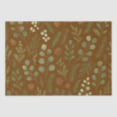 Rustiek Botanisch Weefselpapier – Pine & Eucalyptu Tissuepapier (Voorkant)