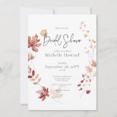 Rustiek Bourgondië & Rust Fall laat Vrijgezellenfe Kaart (Voorkant)