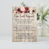 Rustiek Breng een boek in plaats van Kaart Baby sh (Staand voorkant)