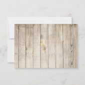 Rustiek Breng een boek in plaats van Kaart Baby sh (Achterkant)