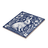 Rustiek Briar Konijn Keramisch Tegeltje (Zijkant)