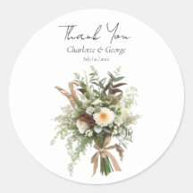 Rustiek bruiloft boeket