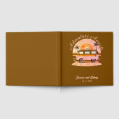 Rustiek bruin avontuur wacht op reis gastenboek (Volledig)