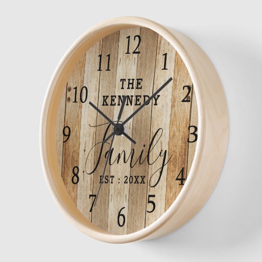 Rustiek Bruin Hout Boerderij Familienaam (Hoek)