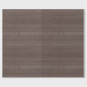 Rustiek  bruin houtnerf inpakpapier (Vlak)