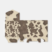 Rustiek Bruin Koe Print Country Western Rodeo Part Bedankdoosjes