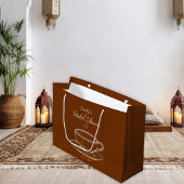 Rustiek Bruin Koffie Vrijgezellenfeest Favoriet Gi Groot Cadeauzakje