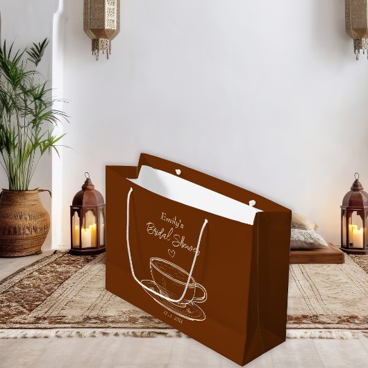 Rustiek Bruin Koffie Vrijgezellenfeest Favoriet Gi Groot Cadeauzakje