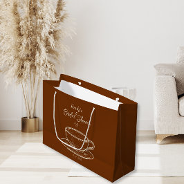 Rustiek Bruin Koffie Vrijgezellenfeest Favoriet Gi Groot Cadeauzakje