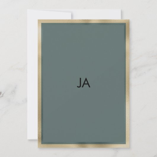 Rustiek bruin sinaasappel gouden munt bloemen Tabe Kaart (Achterkant)