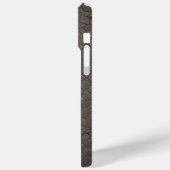 Rustiek Bruin Stenen Mozaïek Natuurlijke Rock Text Case-Mate iPhone Case (Achterkant / Links)