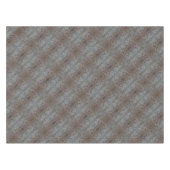 Rustiek bruin western landleer patroon tafelkleed (Voorkant (Horizontaal))