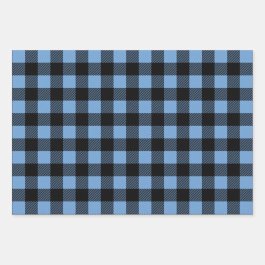 Rustiek Buffalo Plaid Patroon Inpakpapier Vel (Voorkant 3)