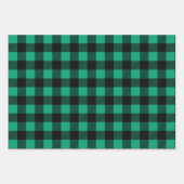 Rustiek Buffalo Plaid Patroon Inpakpapier Vel (Voorkant 3)