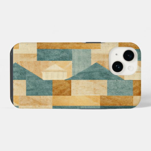 Rustiek/Cabin/Lodge/Berg iPhone Hoesje (Achterkant horizontaal)