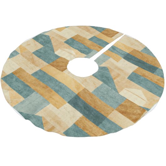 Rustiek/Cabin/Lodge/Berg Kerstboom Rok (Gekanteld)