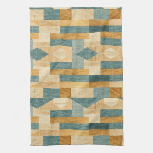 Rustiek/Cabin/Lodge/Berg Theedoek (Verticaal)