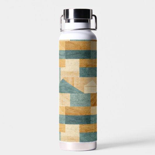 Rustiek/Cabin/Lodge/Berg Waterfles (Achterkant)