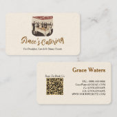 Rustiek Catering visitekaartje (Voorkant / Achterkant)