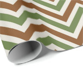 Rustiek Chevron Patroon Cadeaupapier (Rol Hoek)