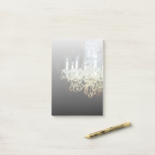 Rustiek Chic Western land Schuur Hout kroonluchter Post-it® Notes (Op bureau)