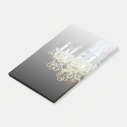 Rustiek Chic Western land Schuur Hout kroonluchter Post-it® Notes (Schuin)