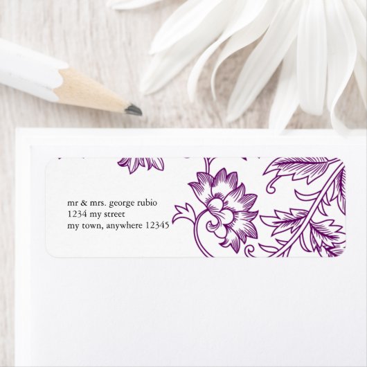 Rustiek chique retour adres label (Insitu)