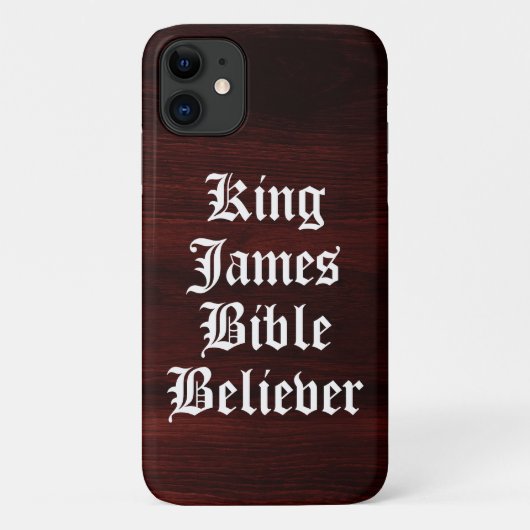 Rustiek Christelijk Geloof Koning James Bijbelgelo Case-Mate iPhone Case (Achterkant)