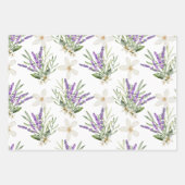 Rustiek citroen bloemig citrus bruiloftspapier inpakpapier vel (Voorkant 2)