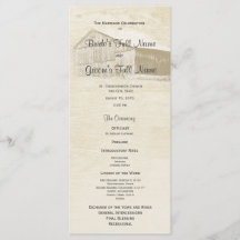 Rustiek Country Barn Trouwprogramma